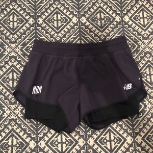Purple New Balance Running Shorts